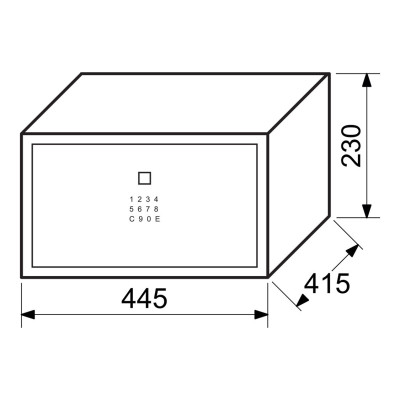 RS.23.LUX.FIN seif electronic