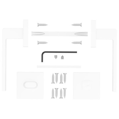 ERGO Line WC kľučka na dvere biela ERGO Line WC kľučka na dvere biela