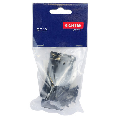 RG.12.90.CRN petlica s otočným okom čierna