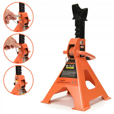 Suportă mașină 3T cu siguranță suplimentară SN2445 Suportă mașină 3T cu siguranță suplimentară SN2445