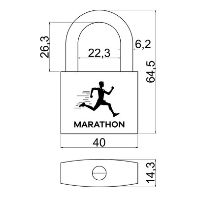 RV.MARATHON.40.MK10 set de lacăte RV.MARATHON.40.MK10 set de lacăte