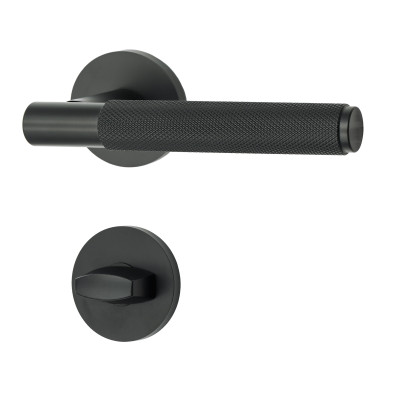 SORIA WC kľučka na dvere čierna