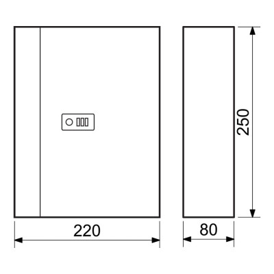 TS.28.SED schránka na kľúče