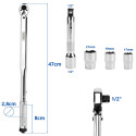 Momentový kľúč na kolesá 1/2" 28–210 Nm SN1737