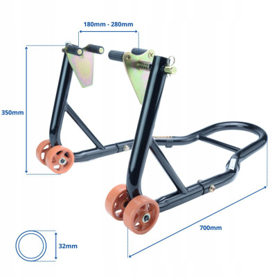 Motocyklový stojan SET na predné aj zadné koleso SN1706 Motocyklový stojan SET na predné aj zadné koleso SN1706