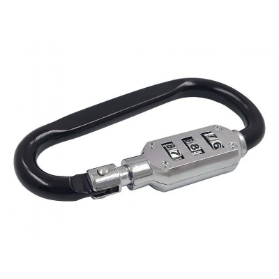Carabină blocabilă Al 75x40x8mm Carabină blocabilă Al 75x40x8mm