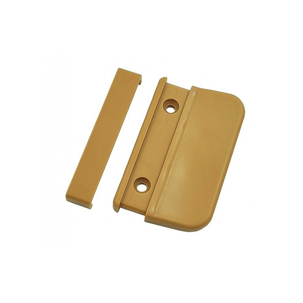 Mâner pentru ușa balconului Ph stejar deschis r.42,5 Mâner pentru ușa balconului Ph stejar deschis r.42,5