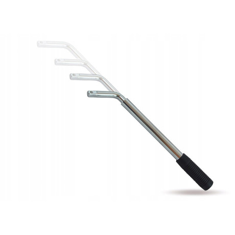 Cric trapezoidal 2.5T cu cutie și cheie telescopică SN4575