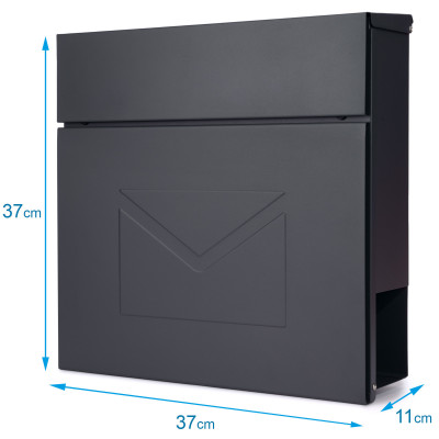 D3689 cutie poștală antracit D3689 cutie poștală antracit