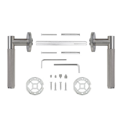 SORIA WC mâner pentru culoare nichel șlefuit