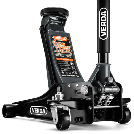 Cric hidraulic, cu profil redus, cu două pistoane 3T SN3023