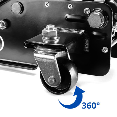 Cric hidraulic, cu profil redus, cu două pistoane 3T SN3023