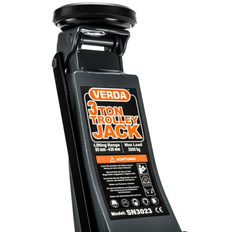 Cric hidraulic, cu profil redus, cu două pistoane 3T SN3023