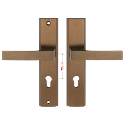 TOTAL intrare mâner-mâner bronz