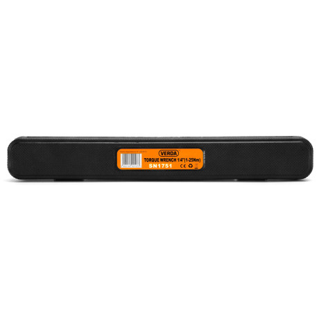 Cheie cu clichet cu blocare 1/4" 1–25 Nm + valiză SN1751