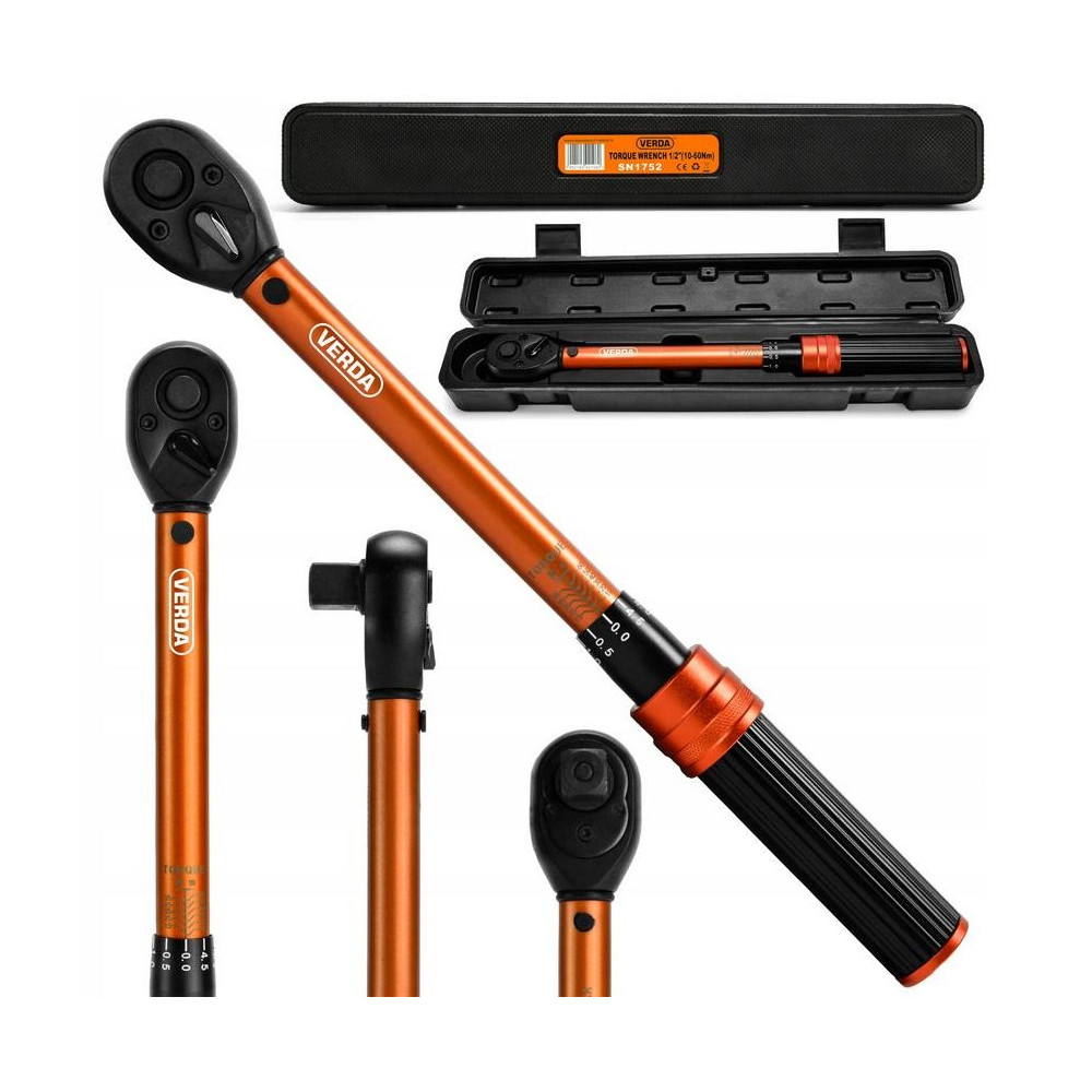 Cheie dinamometrică pentru bujii 1/2" 10–60 Nm SN1752 Cheie dinamometrică pentru bujii 1/2" 10–60 Nm SN1752