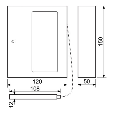TS.1021.G.SU dulap antiincendiu cu cheie comună