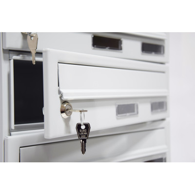 M37/6 RAL7035 cutie poștală modulară