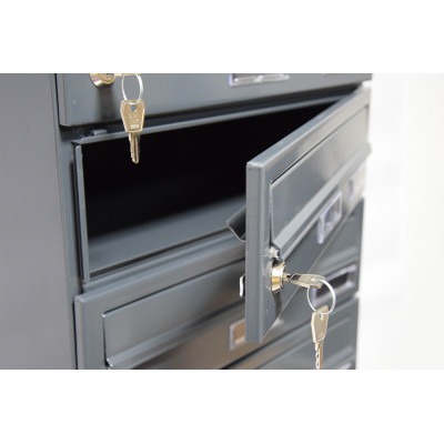 M37/5 RAL7016 cutii poștale modulare