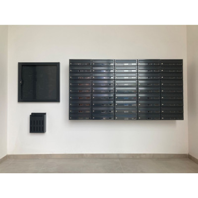 M37/8 RAL7016 cutii poștale modulare