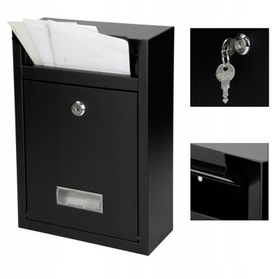 D3664 cutie poștală neagră