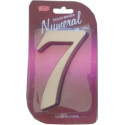 Număr fațadă" 7 " Ni-sat 125mm