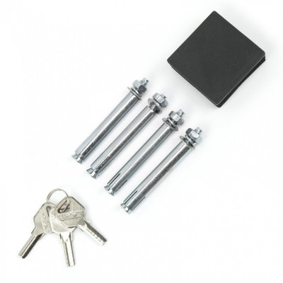 US07K stâlp pliabil cu încuietoare galbenă