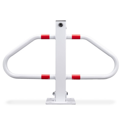 US23 blocaj de parcare pliabil alb