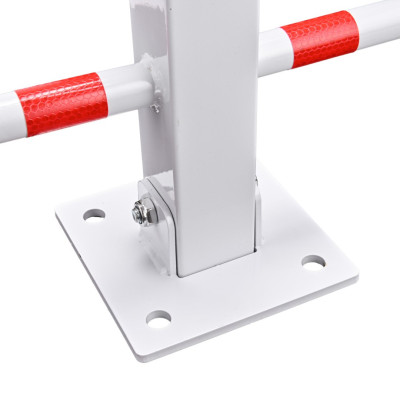 US23 blocaj de parcare pliabil alb