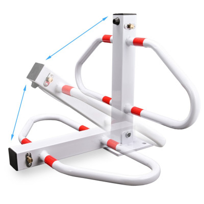 US23K blocaj de parcare pliabil alb