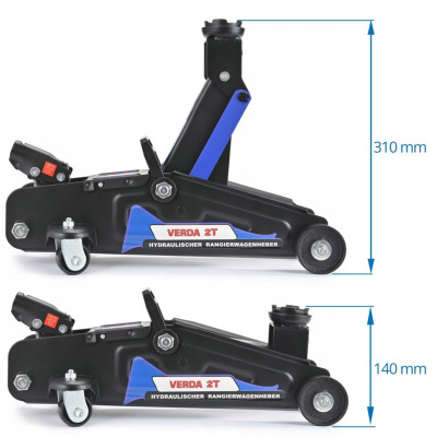 Cric hidraulic 2T în valiză SN3060