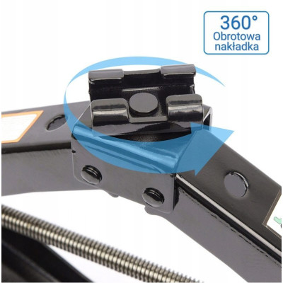 Cric trapezoidal 2T cu cheie telescopică SN4549