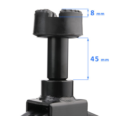 Cric trapezoidal cu clichet 2T SN4568
