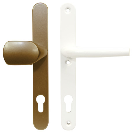 RHD.005.92.F4/F9016 mâner + bară pentru uși din plastic