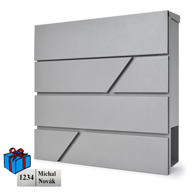 D3642 cutie poștală argintie