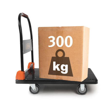 Cărucior platformă pliabil pentru transport D300A