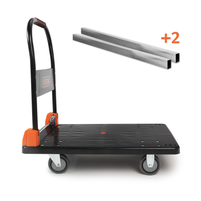 Cărucior platformă pliabil pentru transport D300A