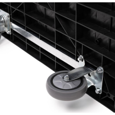 Cărucior platformă pliabil pentru transport D300A