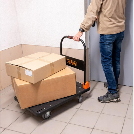 Cărucior platformă pliabil pentru transport D300A