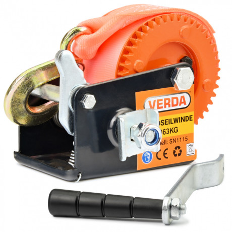 D1115 troliu manual cu bandă și manivelă 360 kg