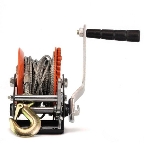 D1130 troliu manual cu cablu, cu manivelă, 544 kg