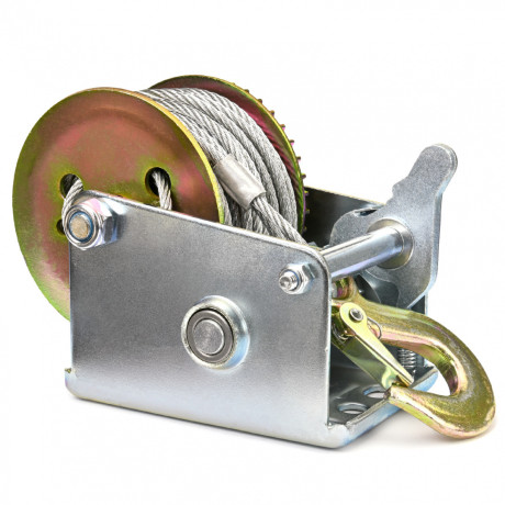 WK540 troliu manual cu cablu, cu manivelă, 545 kg