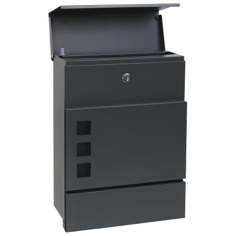 BK.525.G.AM cutie poștală antracit