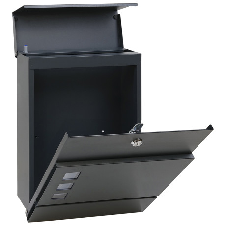 BK.525.G.AM cutie poștală antracit