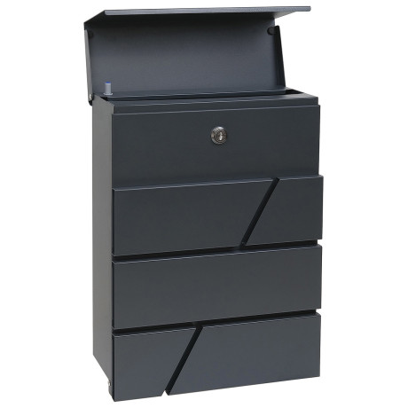 BK.524.AM cutie poștală antracit