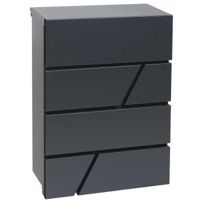 BK.524.AM cutie poștală antracit