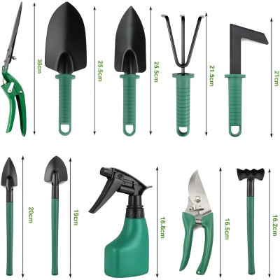 D3010 set de unelte de grădinărit 10 piese în cutie
