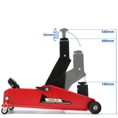 Cric hiudraulic SUV 3T SN3063
