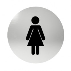 Označenie dverí samolepiace - WC dámy