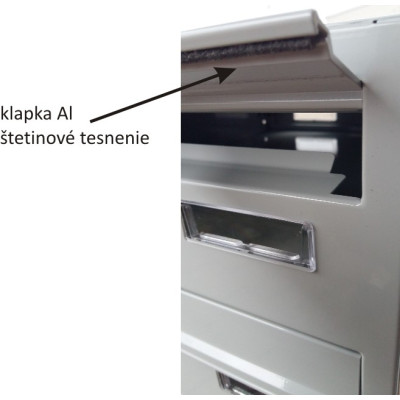 M37 ansamblu de cutii poştale cu o faţă